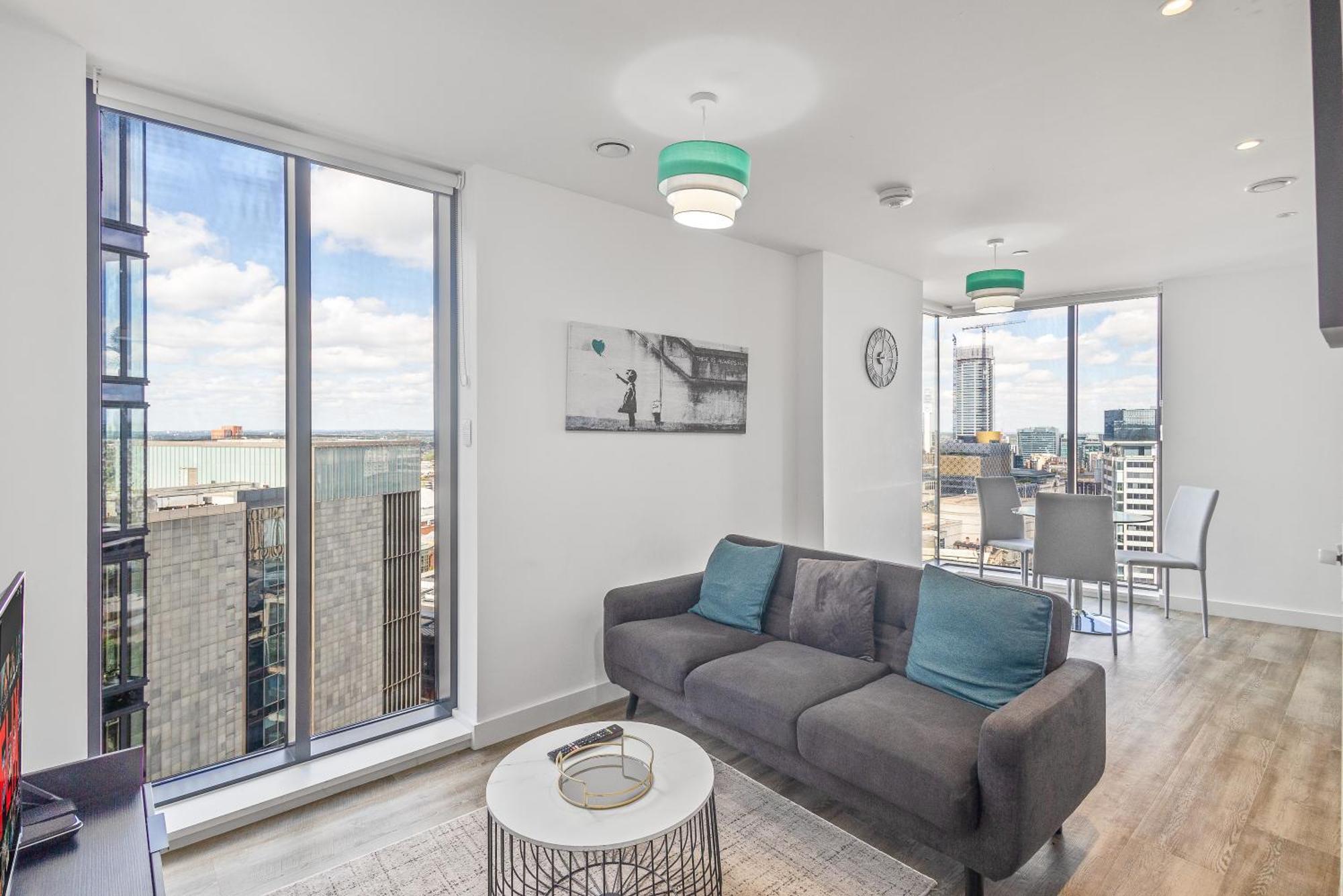 ברמינגהאם Luxury 2 Bedroom Apartment, On Broad Street! מראה חיצוני תמונה