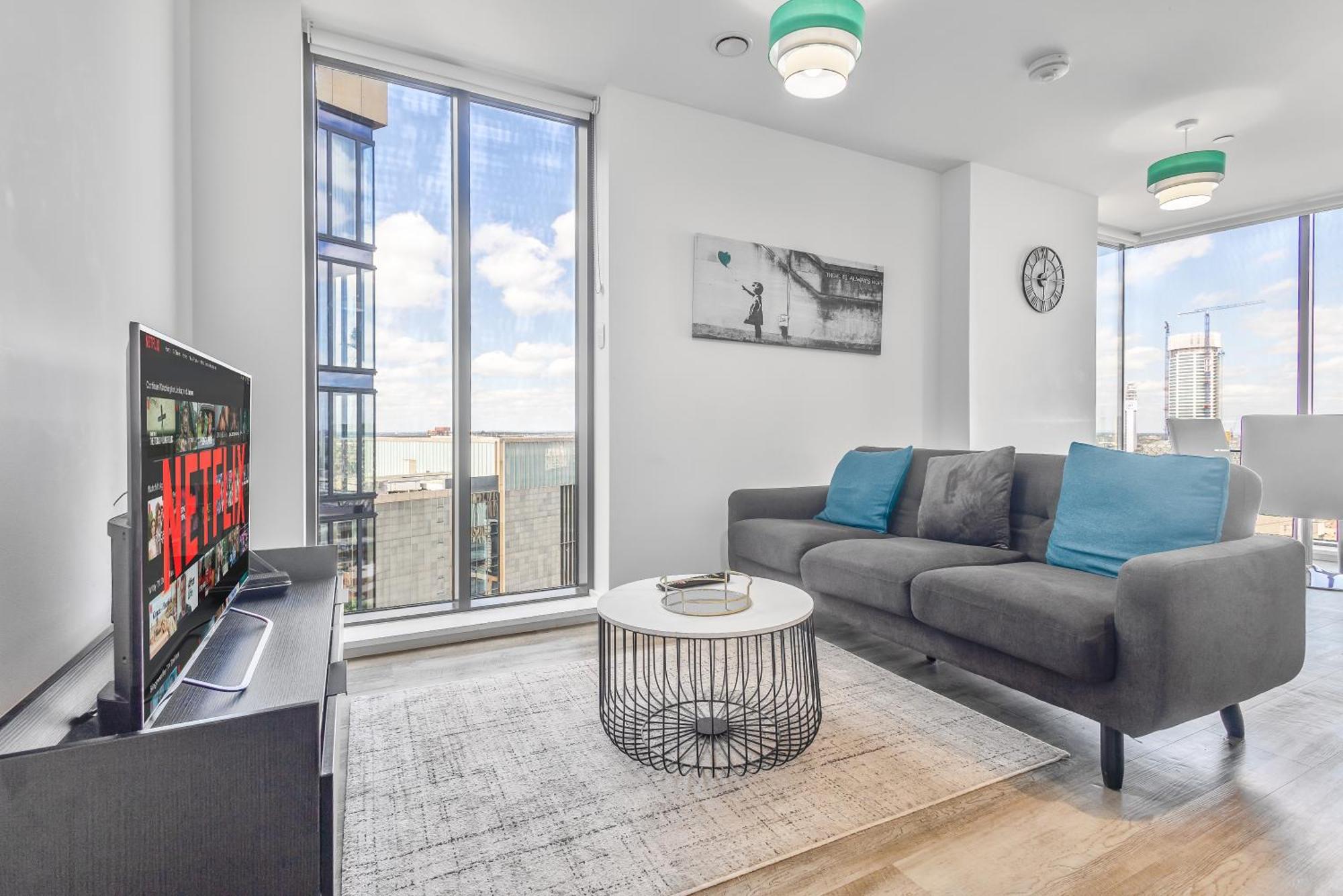 ברמינגהאם Luxury 2 Bedroom Apartment, On Broad Street! מראה חיצוני תמונה